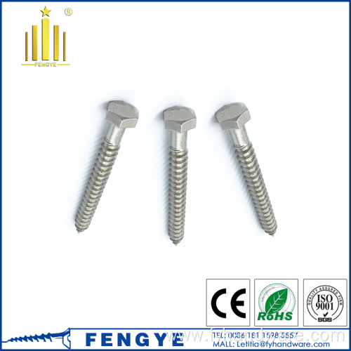 DIN571 Stainless Steel Hex Head Screw